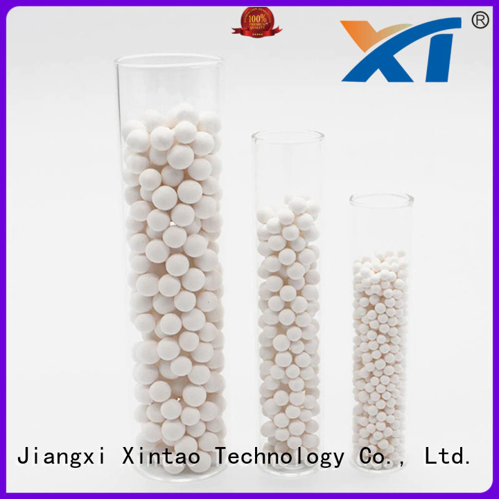 Xintao Molecular Sieve quality alumina balls promotion for workshop