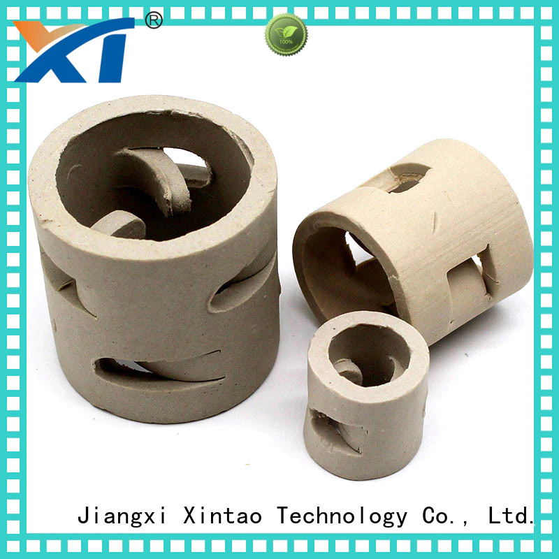 Xintao Technology ceramic raschig ring factory price for scrubbing towers