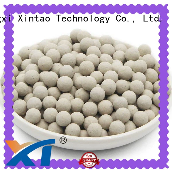 Xintao Molecular Sieve hot selling ceramic balls manufacturer for plant