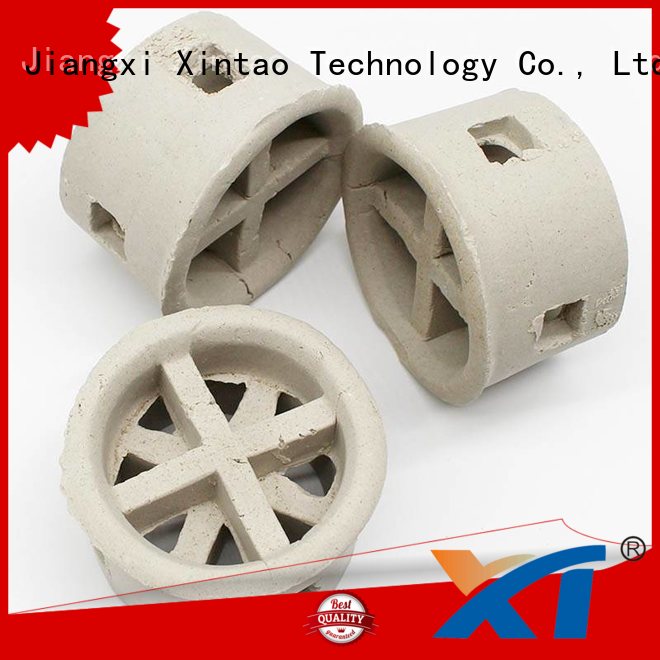 Xintao Technology stable ceramic raschig ring on sale for scrubbing towers