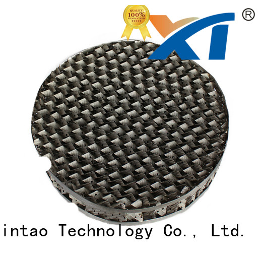 Xintao Technology structured packing supplier for catalyst support