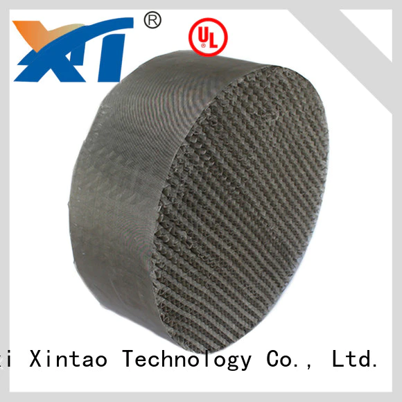 Xintao Technology structured packing promotion for catalyst support