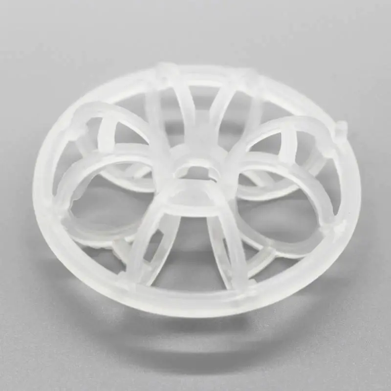 Plastic Tellerate Rosette Ring For Packing Towers