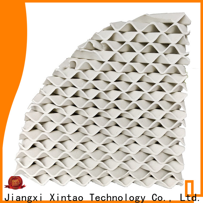 Xintao Technology ceramic raschig ring factory price for cooling towers