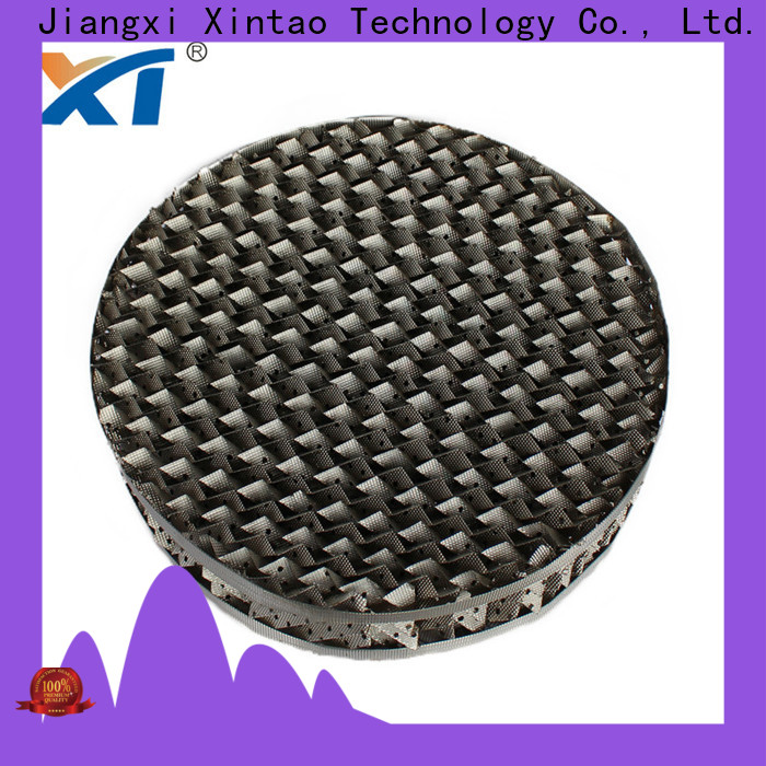 Xintao Technology structured packing on sale for catalyst support