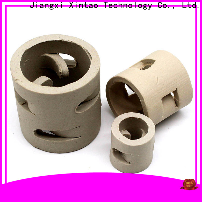 professional ceramic raschig ring factory price for cooling towers