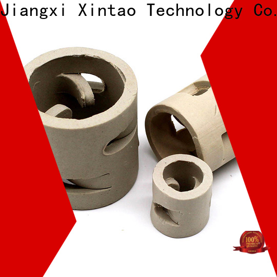 Xintao Technology professional ceramic raschig ring supplier for scrubbing towers