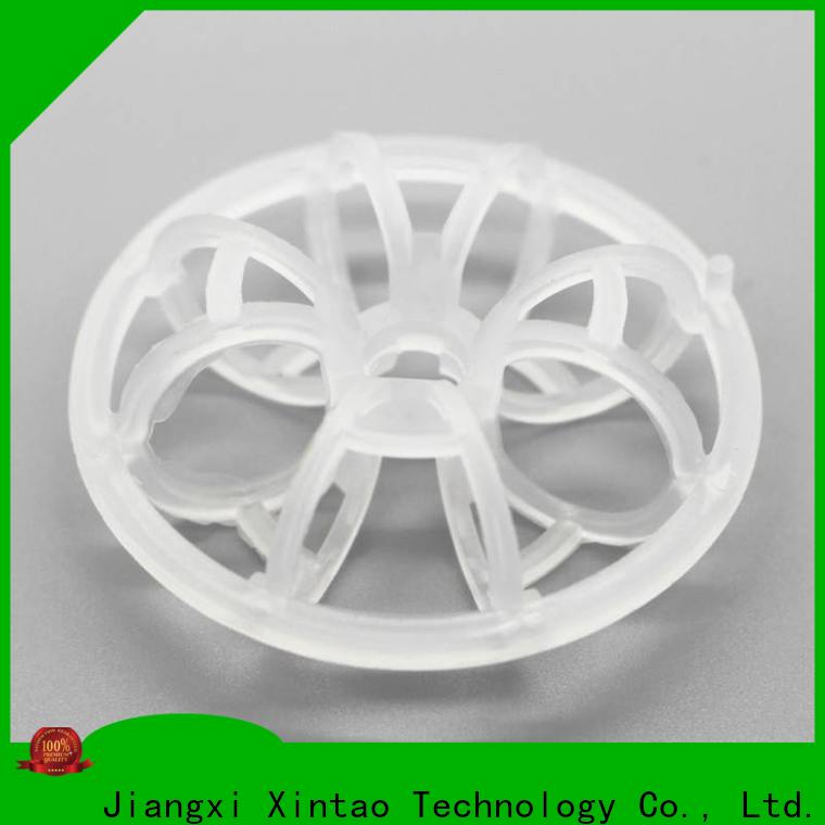 reliable plastic pall ring design for chemical industry