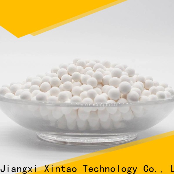 Xintao Technology efficient activated alumina balls promotion for plant