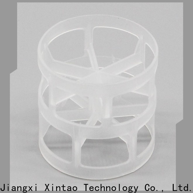 professional plastic pall rings design for packing towers