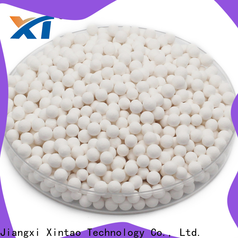 stable activated alumina desiccant promotion for plant