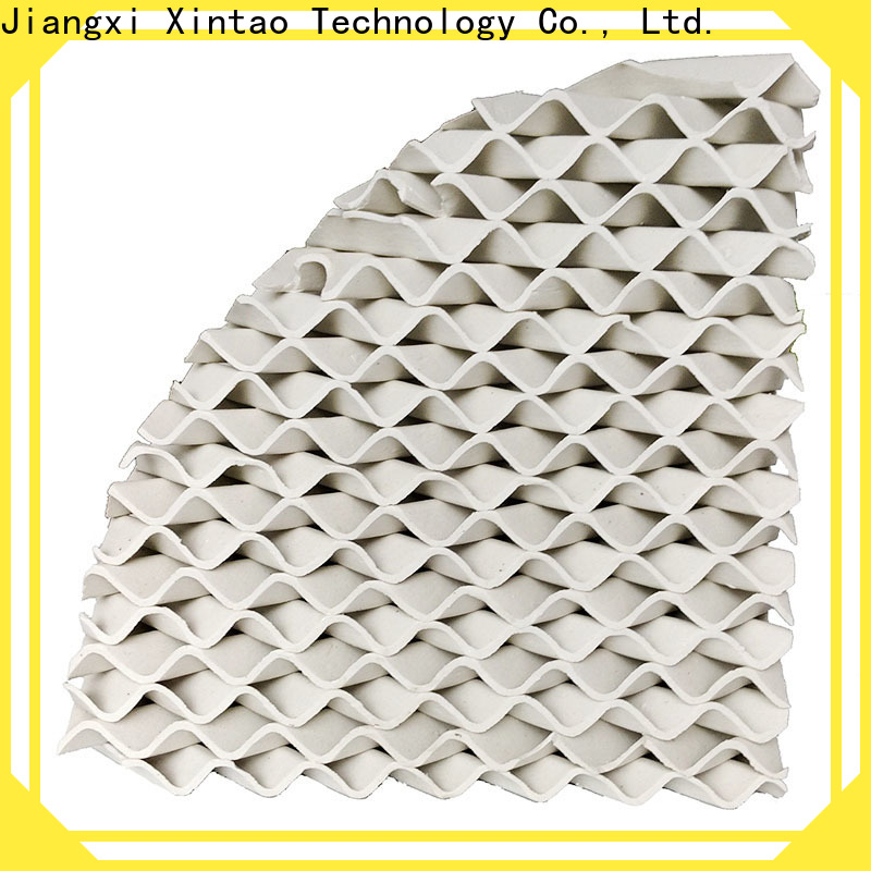 Xintao Technology professional ceramic raschig ring factory price for drying columns